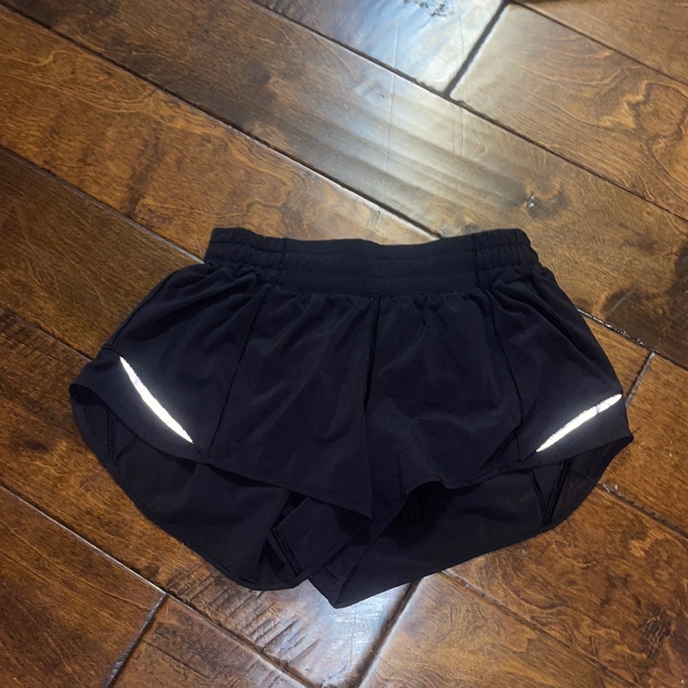 Lululemon black athletic shorts - size 4 - 2.5 in.